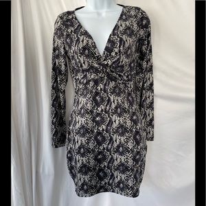 H & M Snake Skin Dress